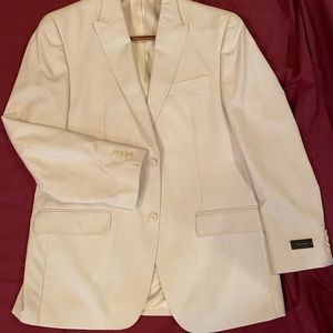 Cream pin stripe blazer